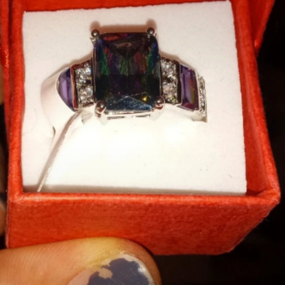 Fire & Ice Ring - Picture 3 of 3